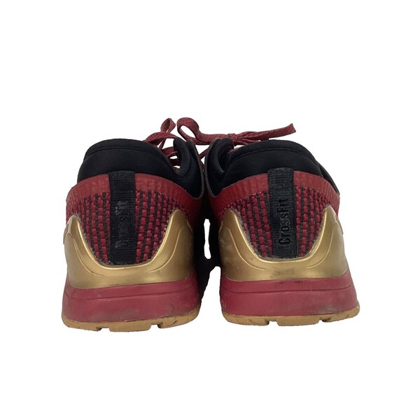 Reebok Crossfit Nano 8.0-Women's 6.5-Flexweave Burgundy/Gold-Gym/Workout- DV5750 - Picture 3 of 12